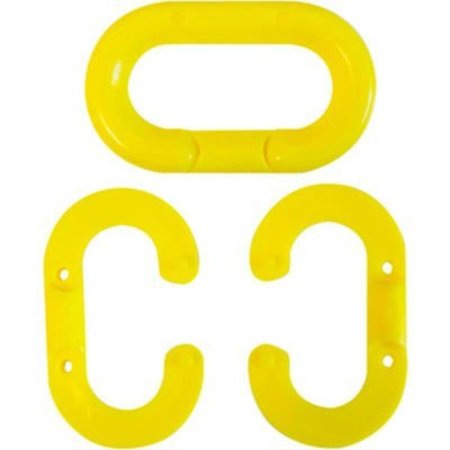 GEC Mr. Chain Heavy Duty Master Links, 2in, Yellow, 10 Pack 51702-10